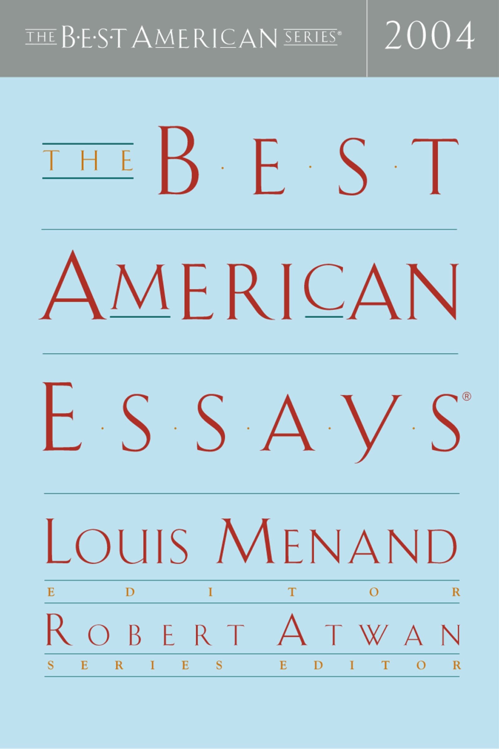 The Best American Essays book