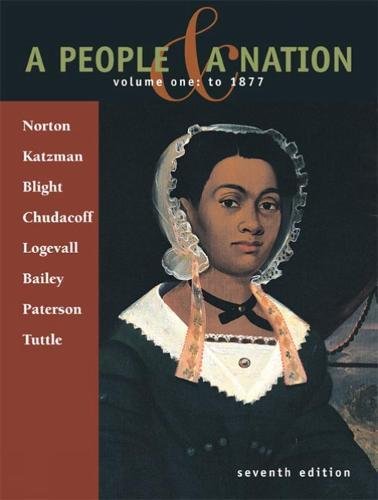 A People & A Nation: Volume 1: To 1877 Social Sciences