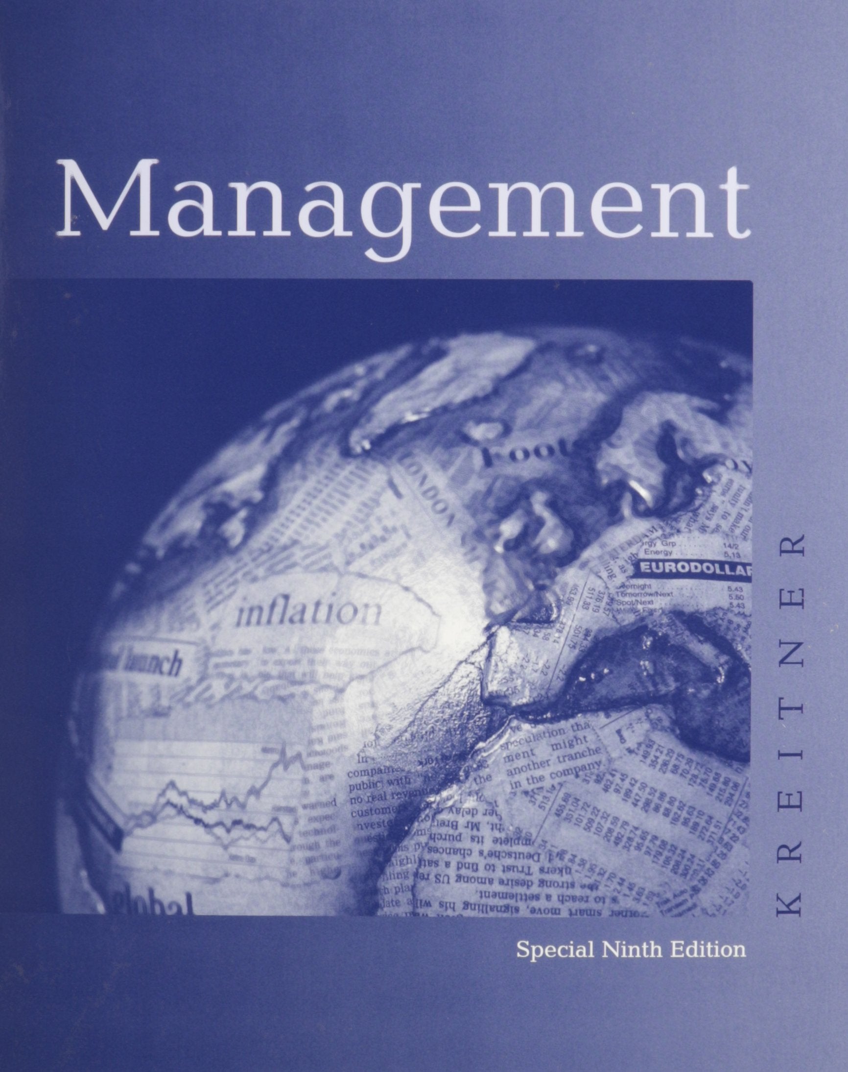 Management, Ninth Edition and Upgrade CD-Rom, Custom Publication Books