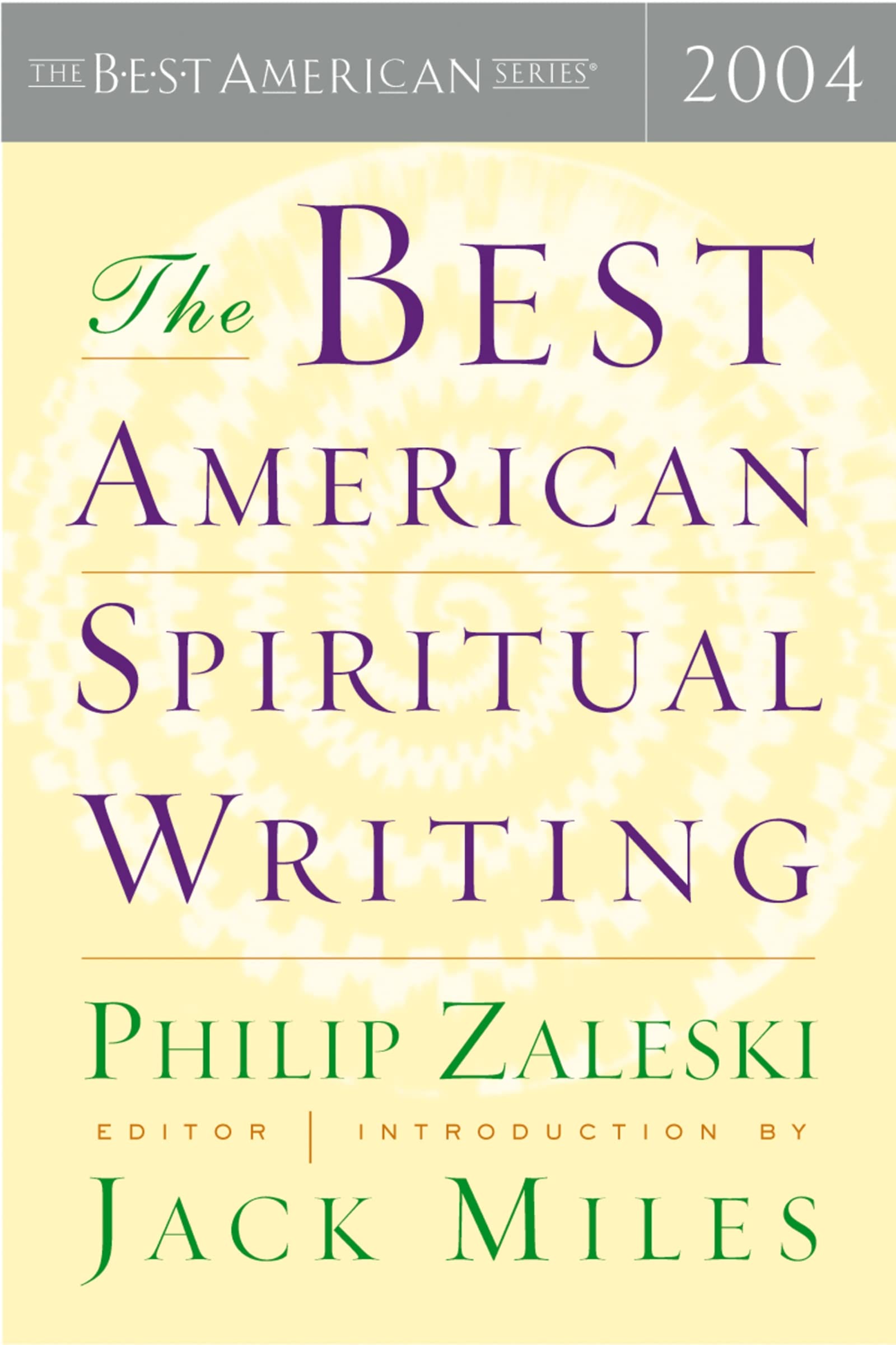 The Best American Spiritual Writing Social Sciences