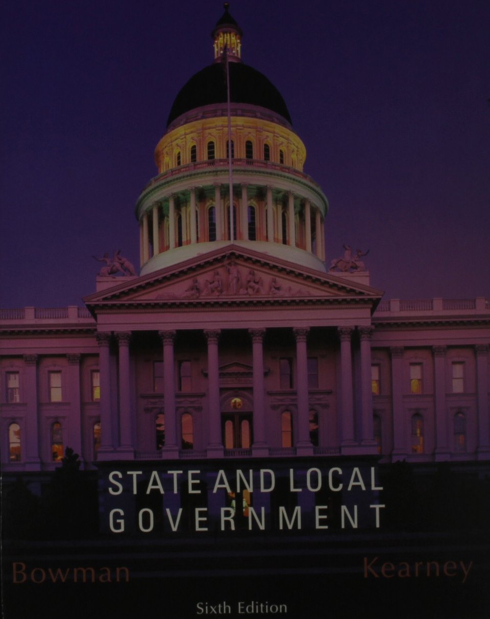 State and Local Government 6th Ed + Challenge of Democracy Electoral Supplement 2004 Politics & History