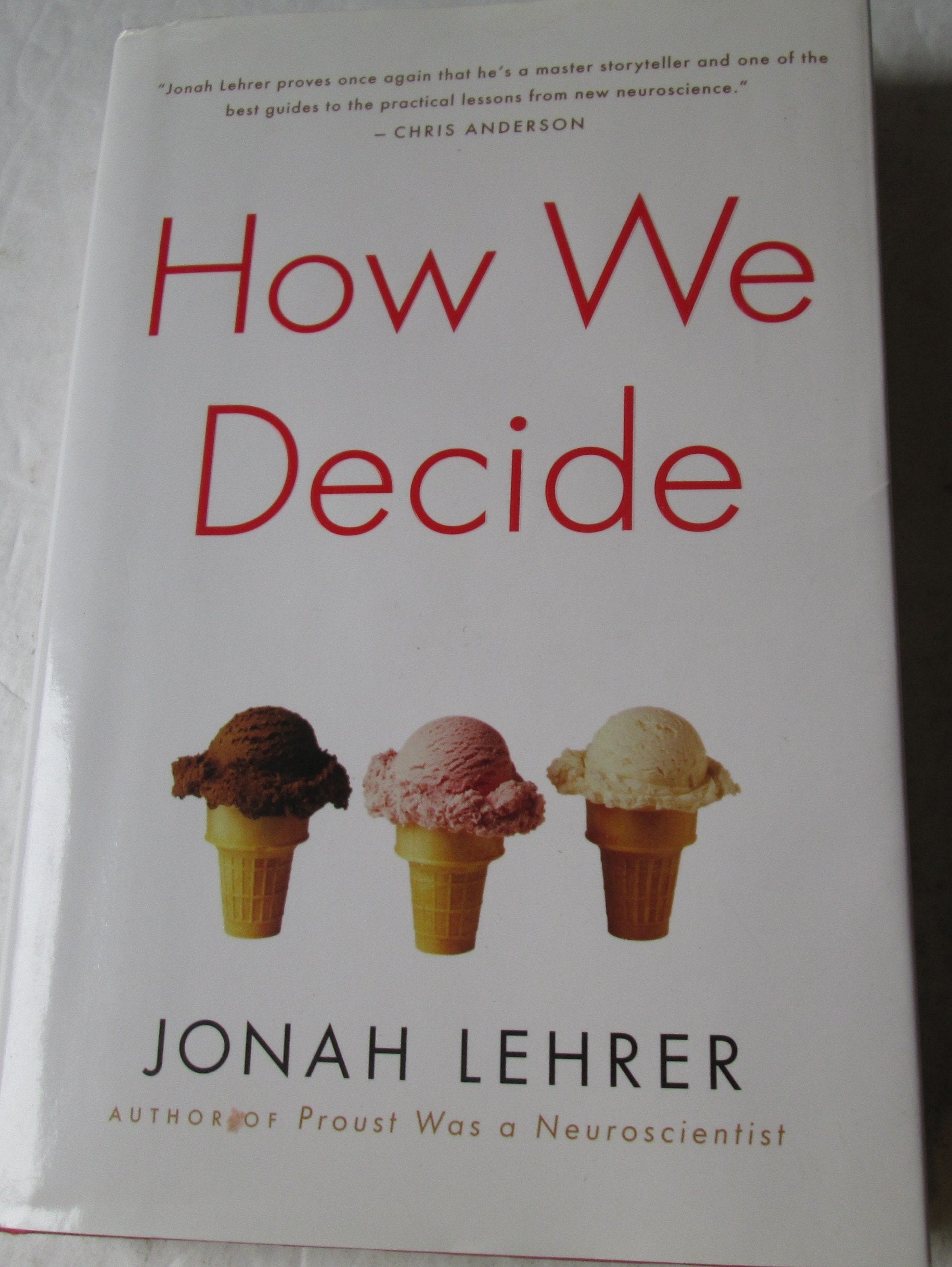 How We Decide Business, Finance & Career