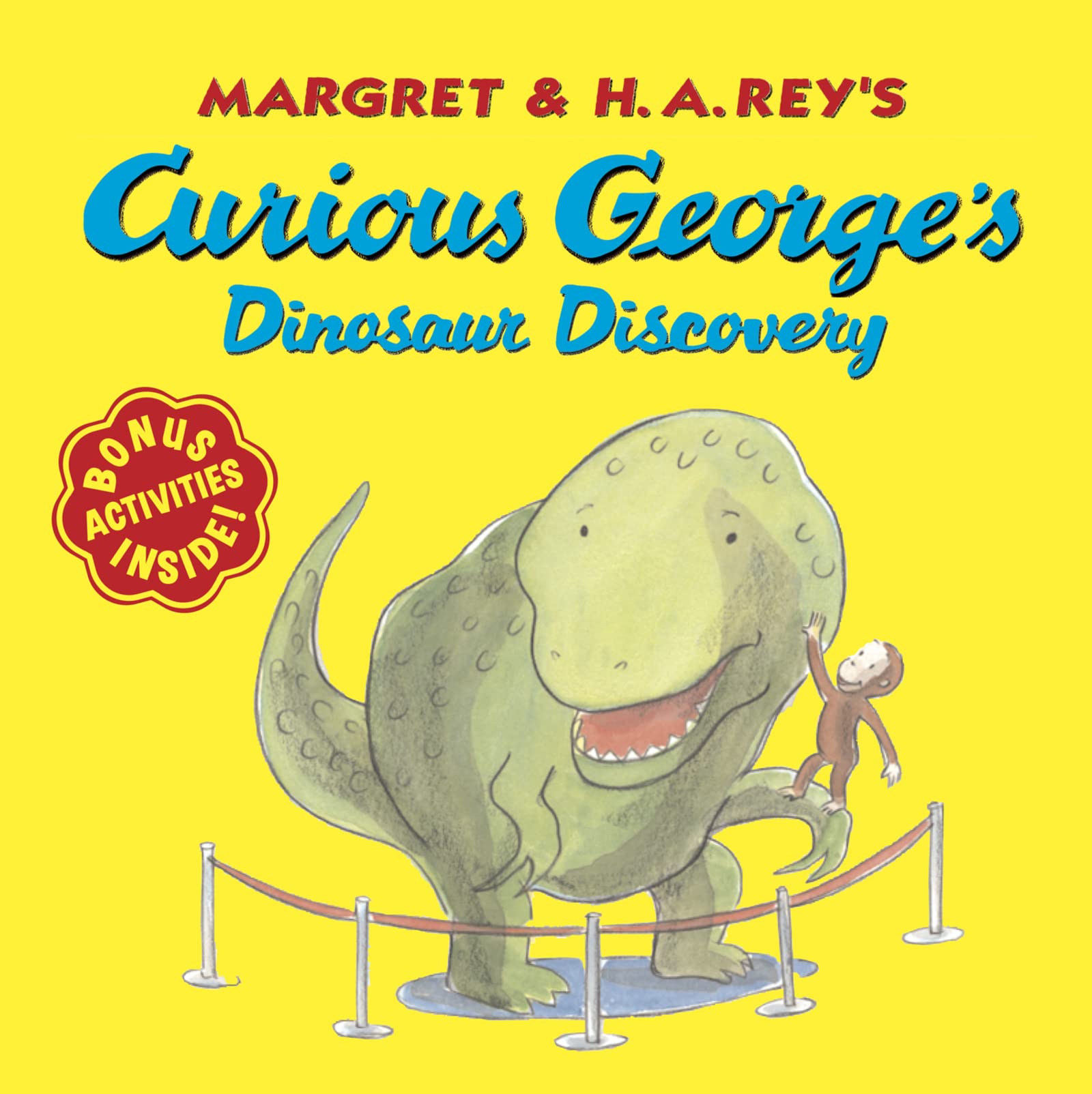 Curious George's Dinosaur Discovery: A Read-Aloud Adventure for Kids Featuring the Classic Curious Monkey and Real Dinosaur Bones Parents & Children