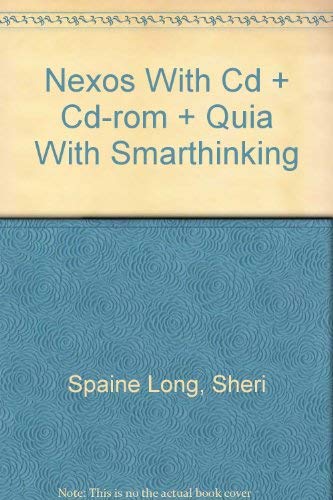 Nexos With Cd + Cd-rom + Quia With Smarthinking Foreign Languages ​​& Dictionaries