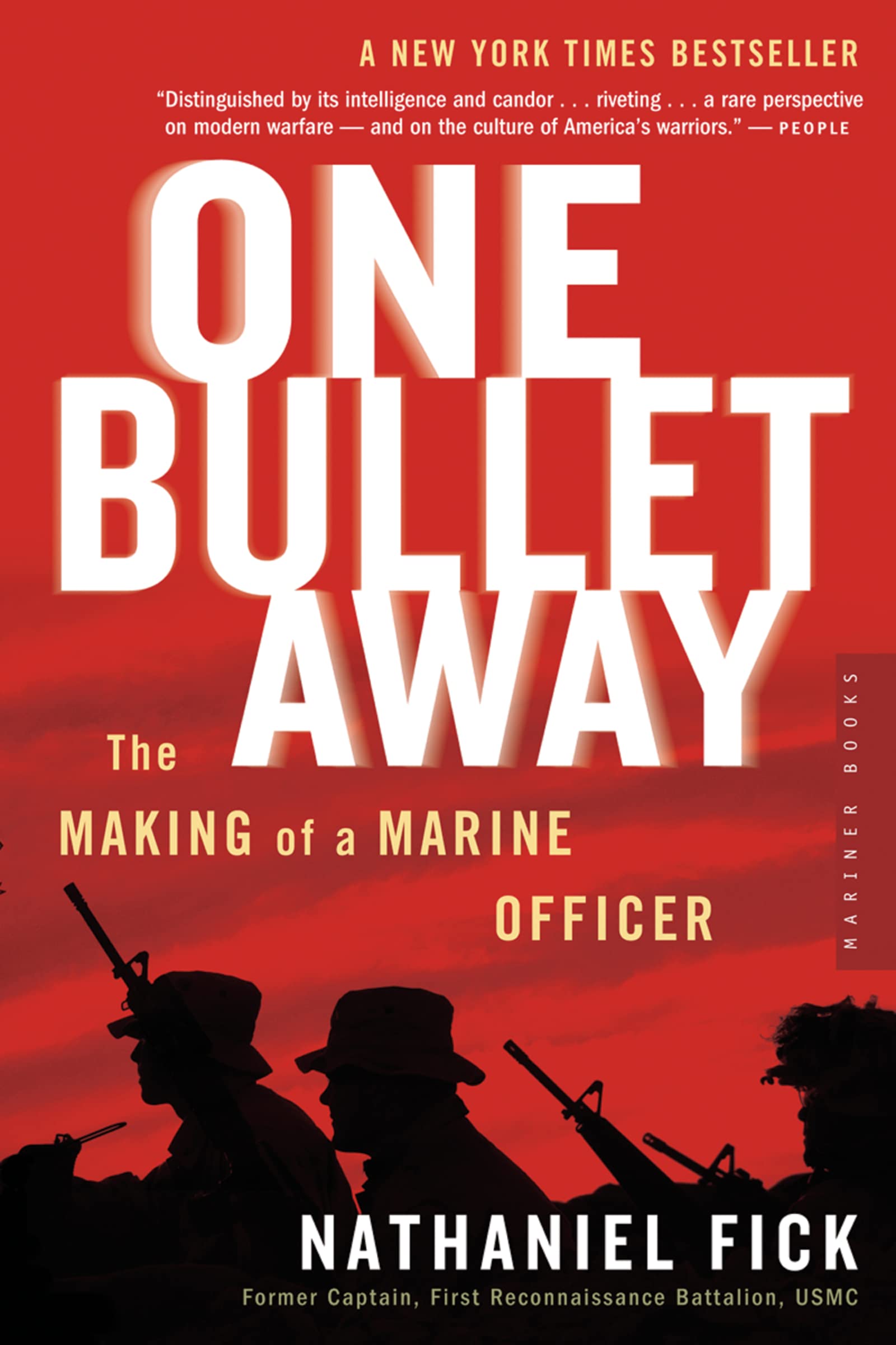 One Bullet Away: The Making of a Marine Officer Social Sciences