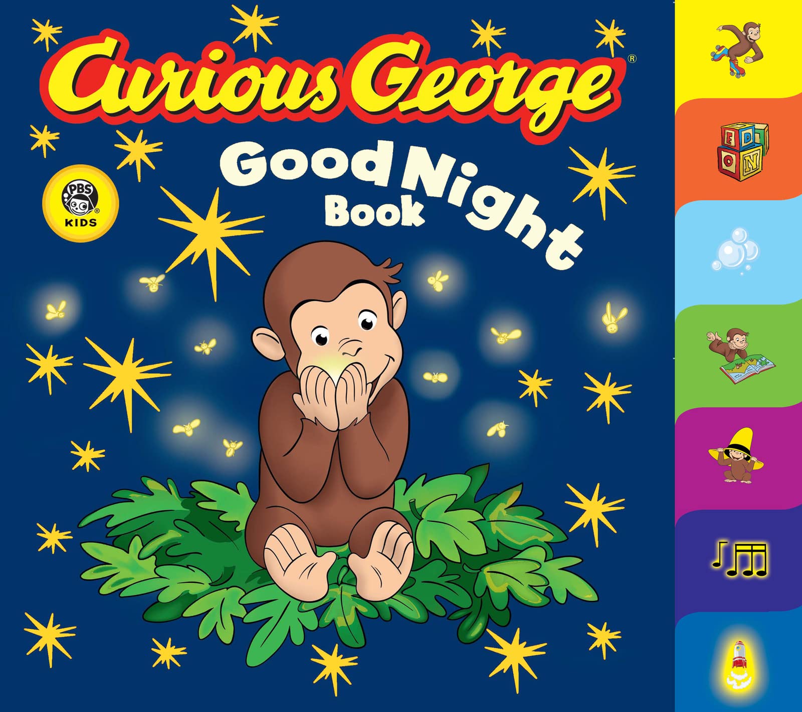 Curious George Good Night Book Tabbed Parents & Children Books
