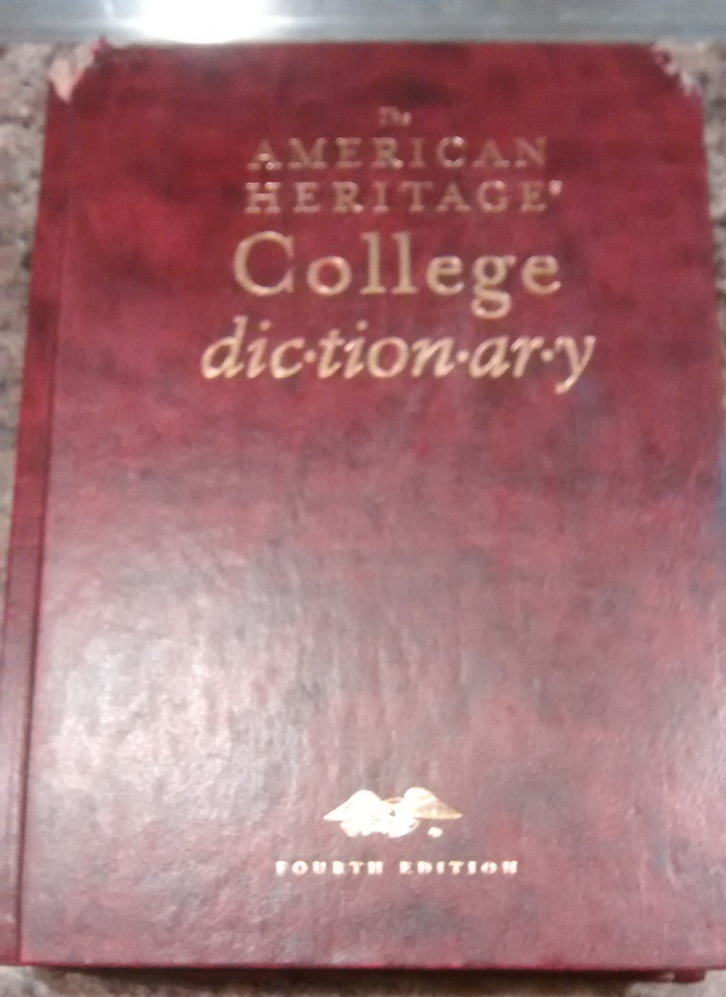 American Heritage College Dictionary, Fourth Edition book