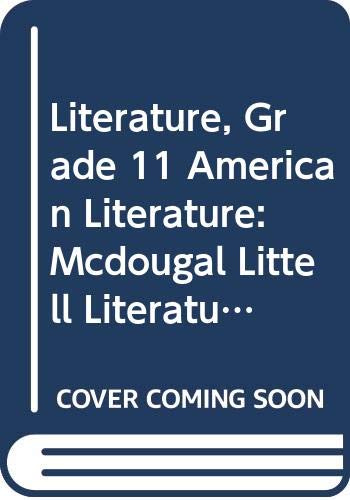 McDougal Littell Literature: Student Edition American Literature 2009: Mcdougal Littell Literature South Carolina Education
