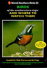 Birds of the South-Western Cape Books