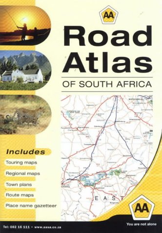 AA Road Atlas of South Africa Books