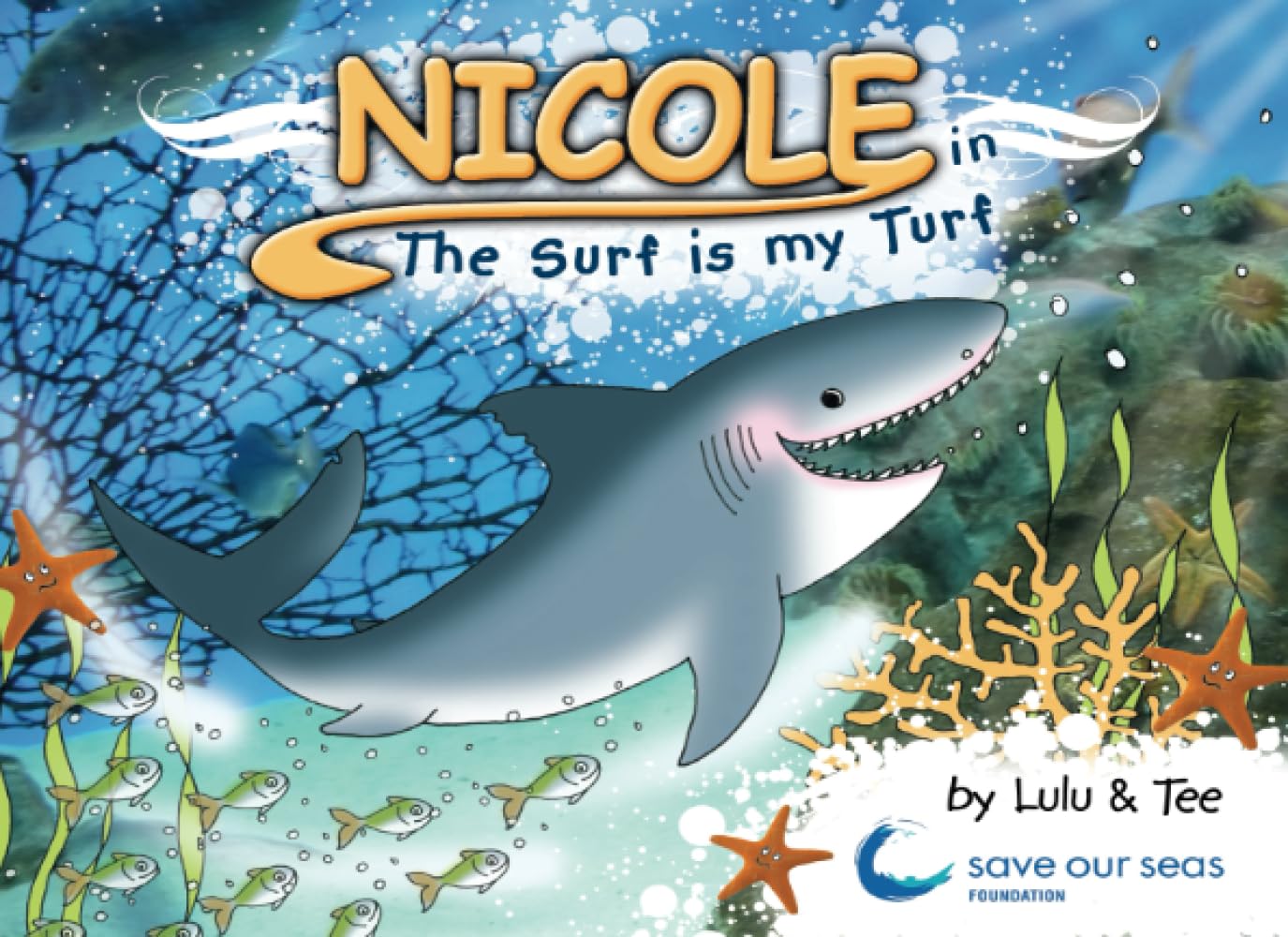Nicole in The Surf is my Turf book