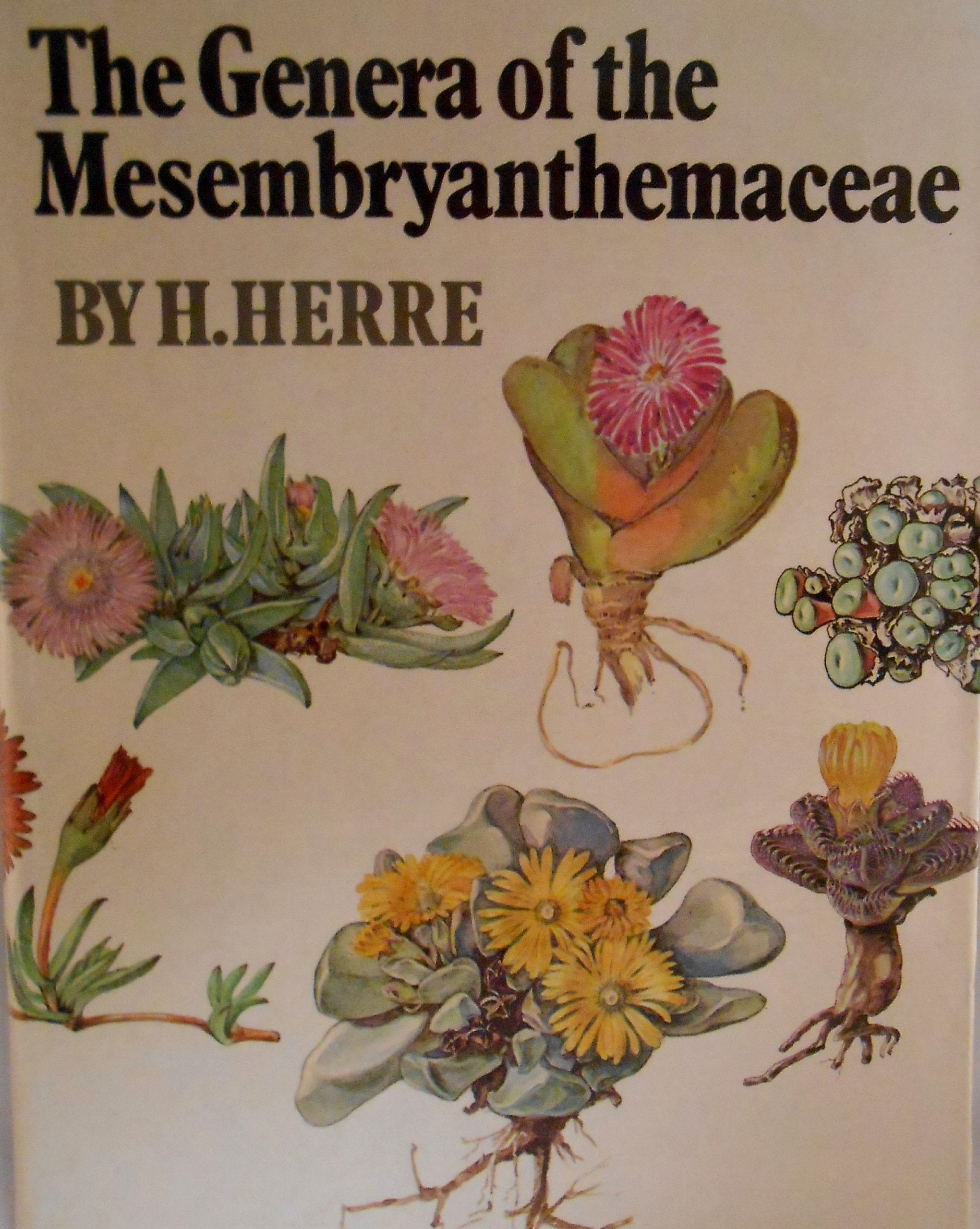 The genera of the Mesembryanthemaceae; Books