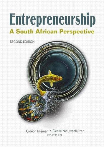 Entrepreneurship: A South African perspective Business, Finance & Career