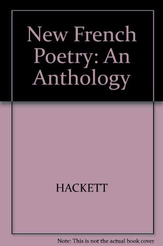 New French Poetry: An Anthology Poetry