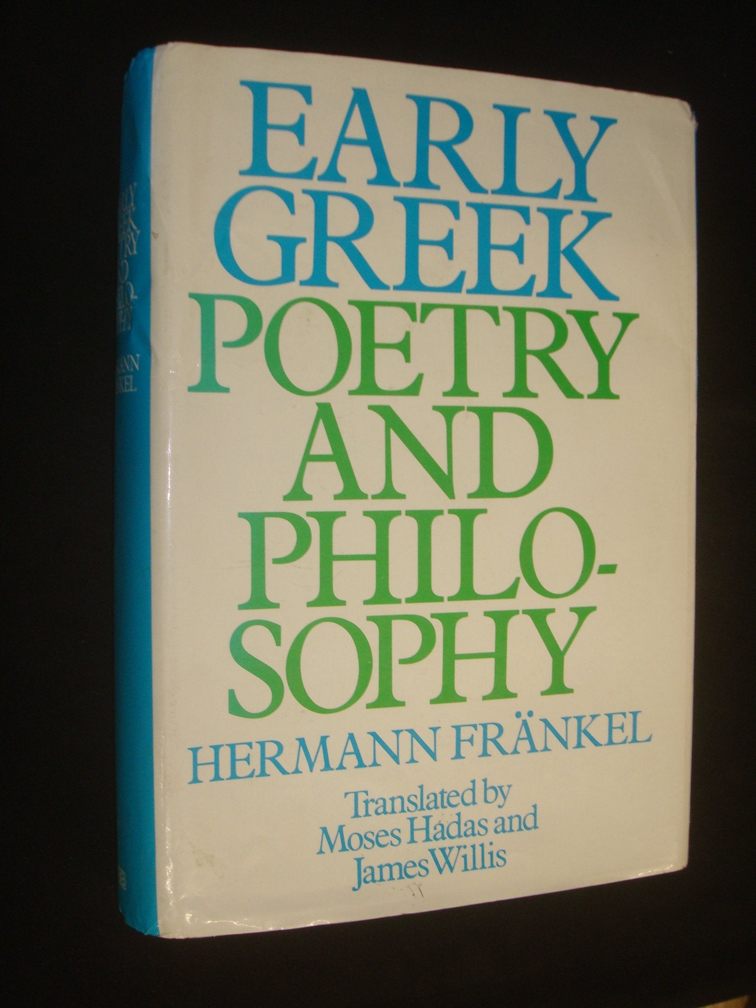 Early Greek Poetry and Philosophy Contemporary literature