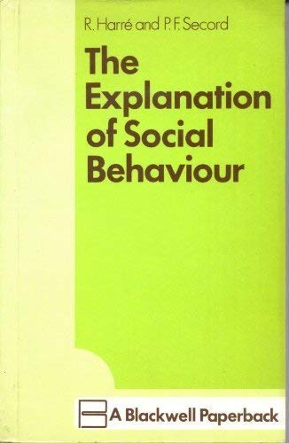 The Explanation of Social Behaviour Psychology