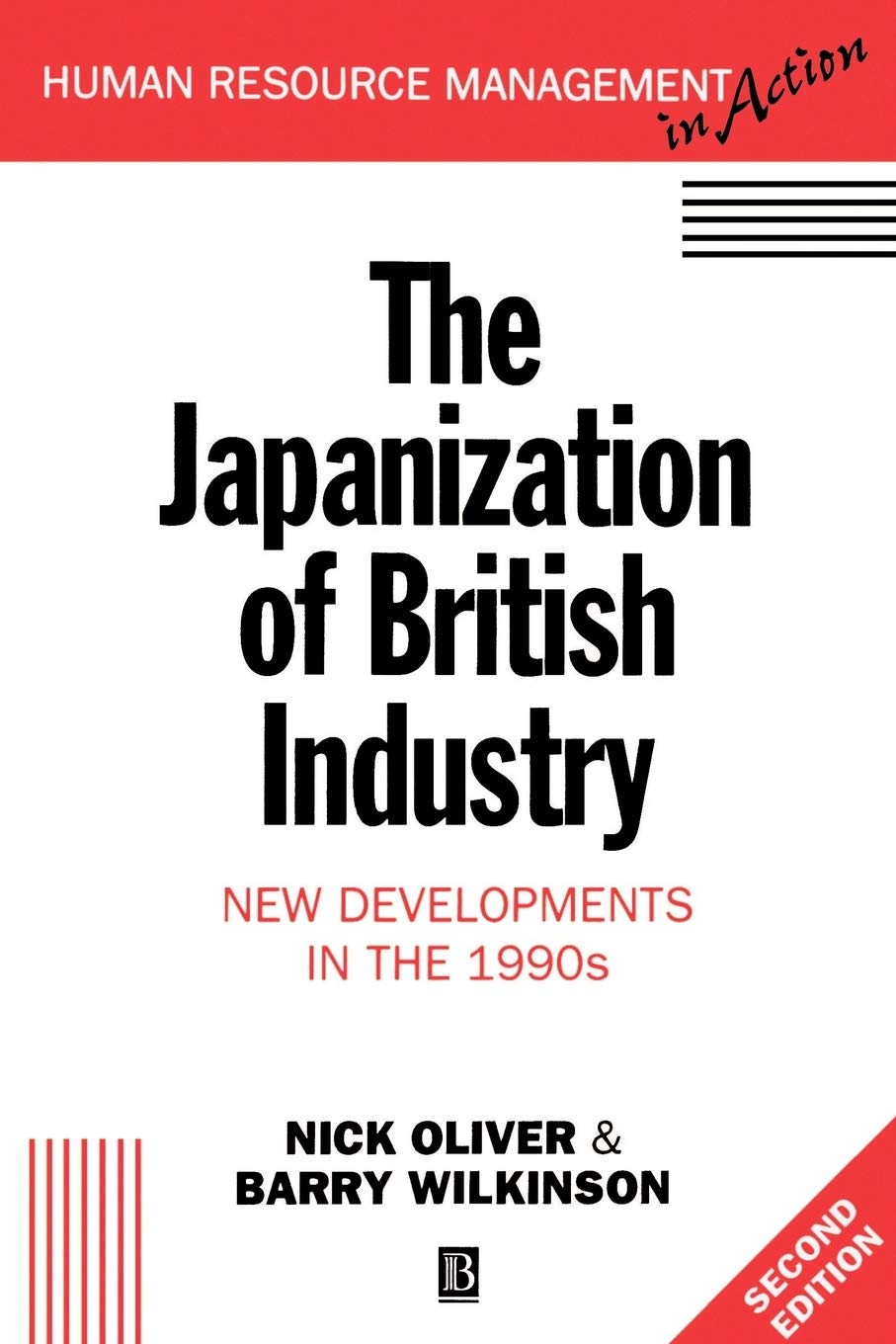 Japanization of British Industry book