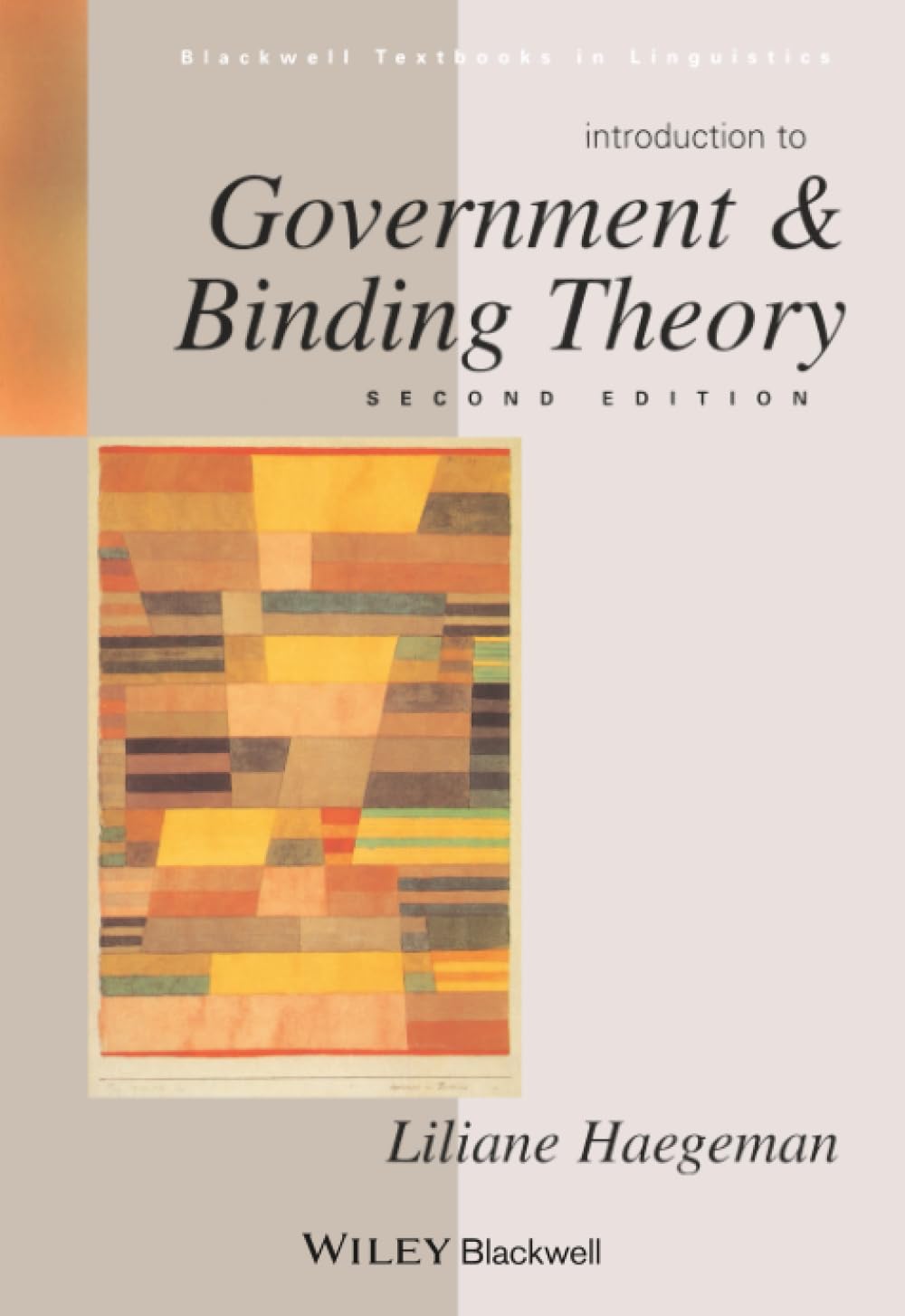 Introduction to Government & Binding Theory (Blackwell Textbooks in Linguistics, 1) Social Sciences