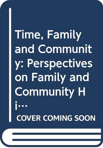 Time, Family and Community: Perspectives on Family and Community History Natural Sciences