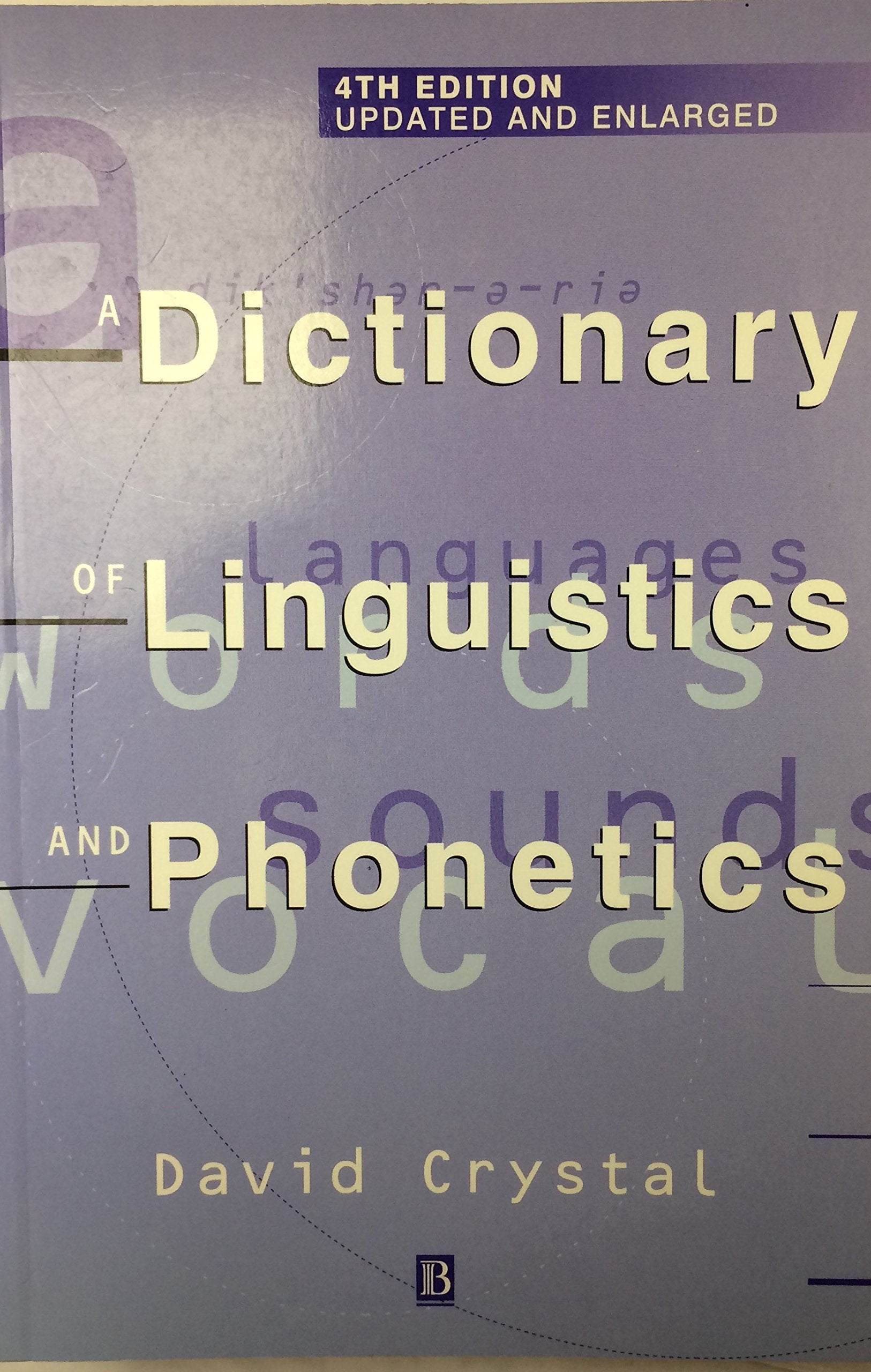 Product Image: A Dictionary of Linguistics and Phonetics (Language Library)