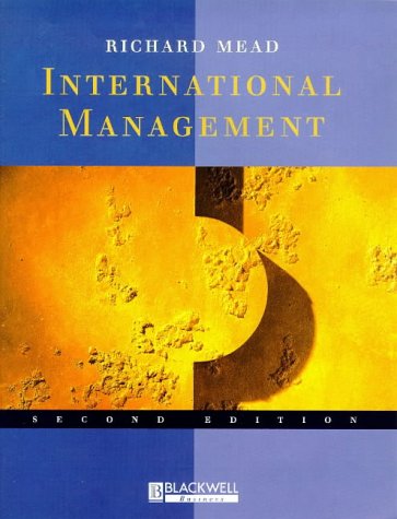 International Management: Cross-Cultural Dimensions General education