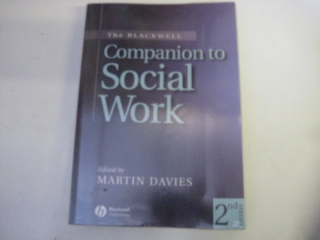 Blackwell Companion to Social Work Social Sciences