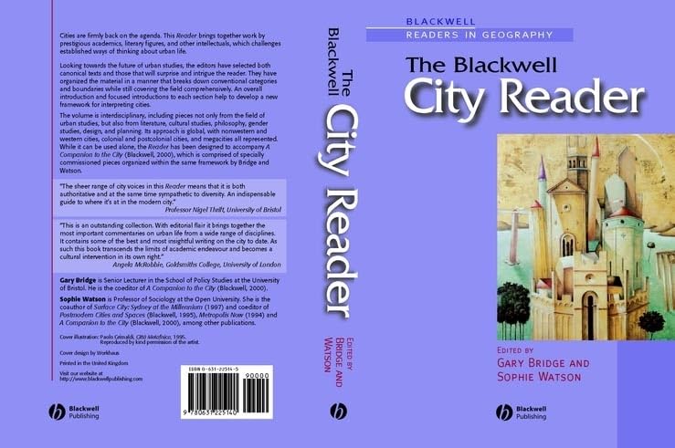 The Blackwell City Reader (Blackwell Readers in Geography) Social Sciences