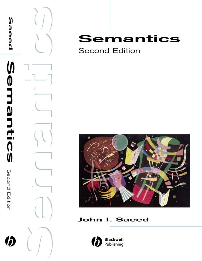 Semantics (Introducing Linguistics, 2) Social Sciences