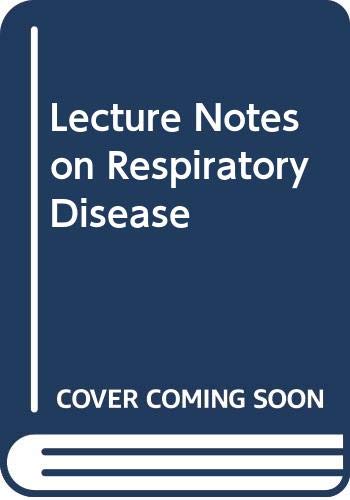 Lecture Notes on Respiratory Disease Medicine Books
