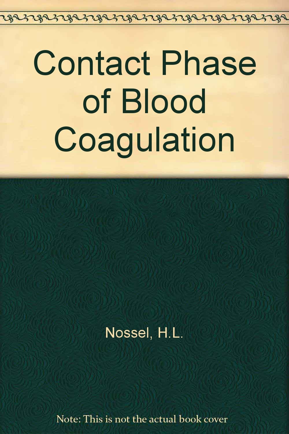 Contact Phase of Blood Coagulation Books
