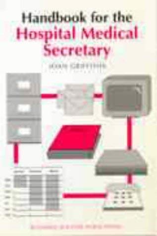 Handbook for the Hospital Medical Secretary Medicine