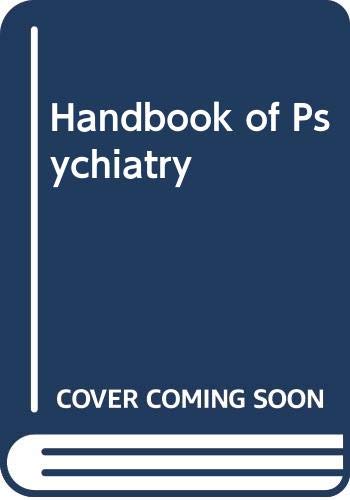 Handbook of Psychiatry Books