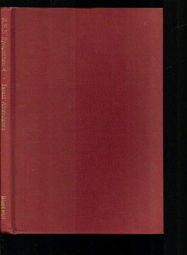 Insect Abundance: Fourth Symposium of the Royal Entomological Society Books