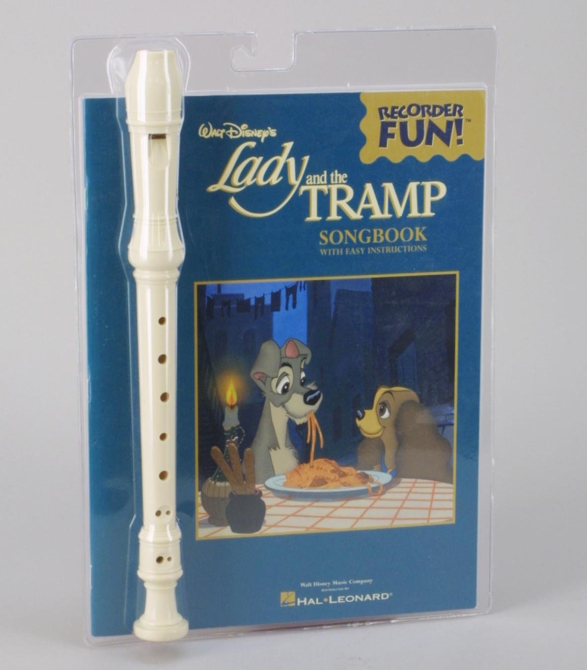 Walt Disney's Lady and the Tramp Recorder Fun! Pack Sheet Music