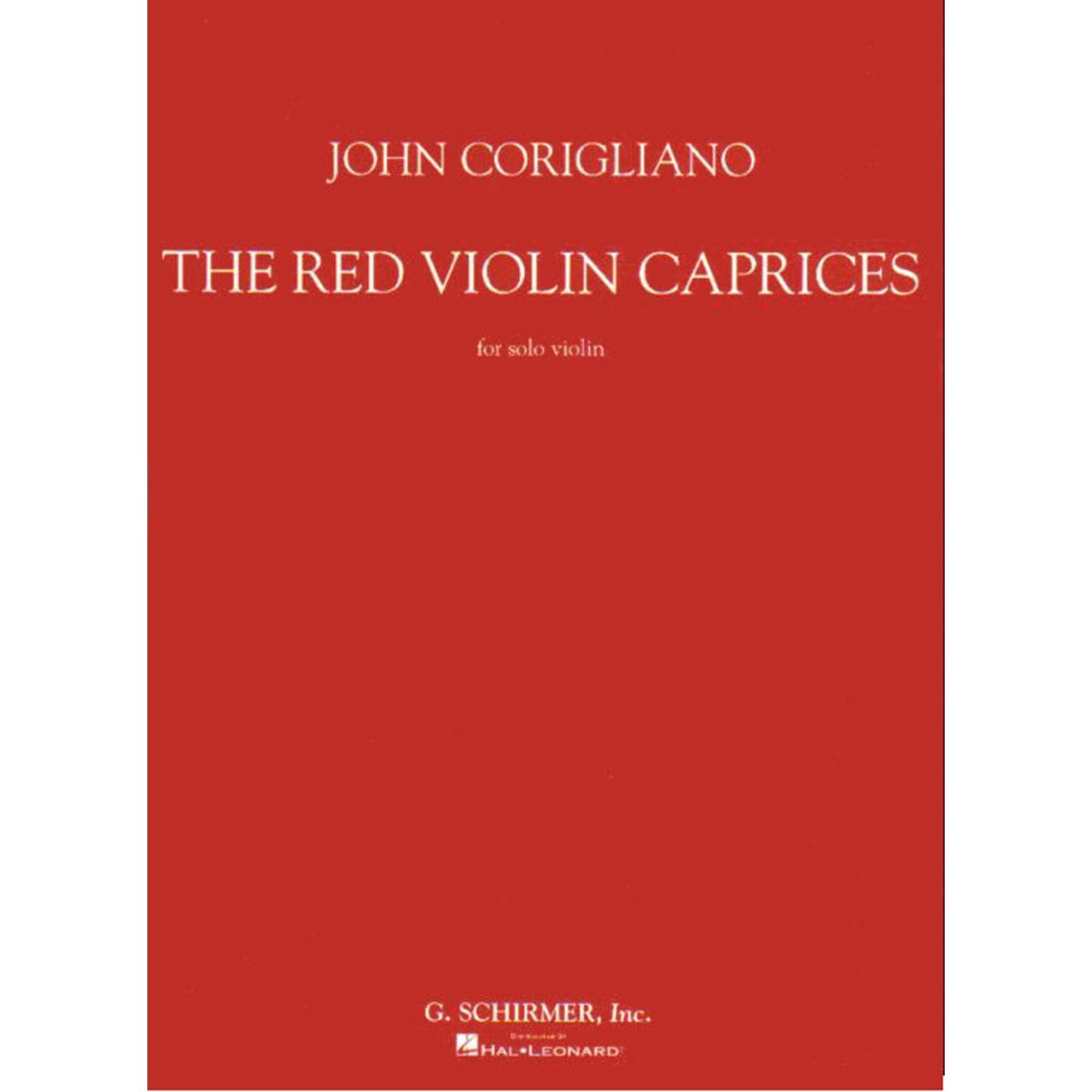 John Corigliano - The Red Violin Caprices: For Solo Violin Sheet Music