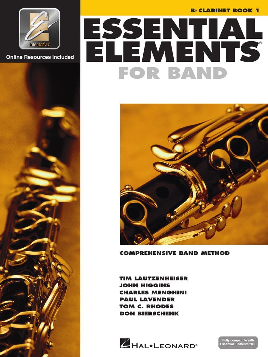 Essential Elements for Band - BB Clarinet Book 1 with Eei (Book/Media Online) Media & Communication