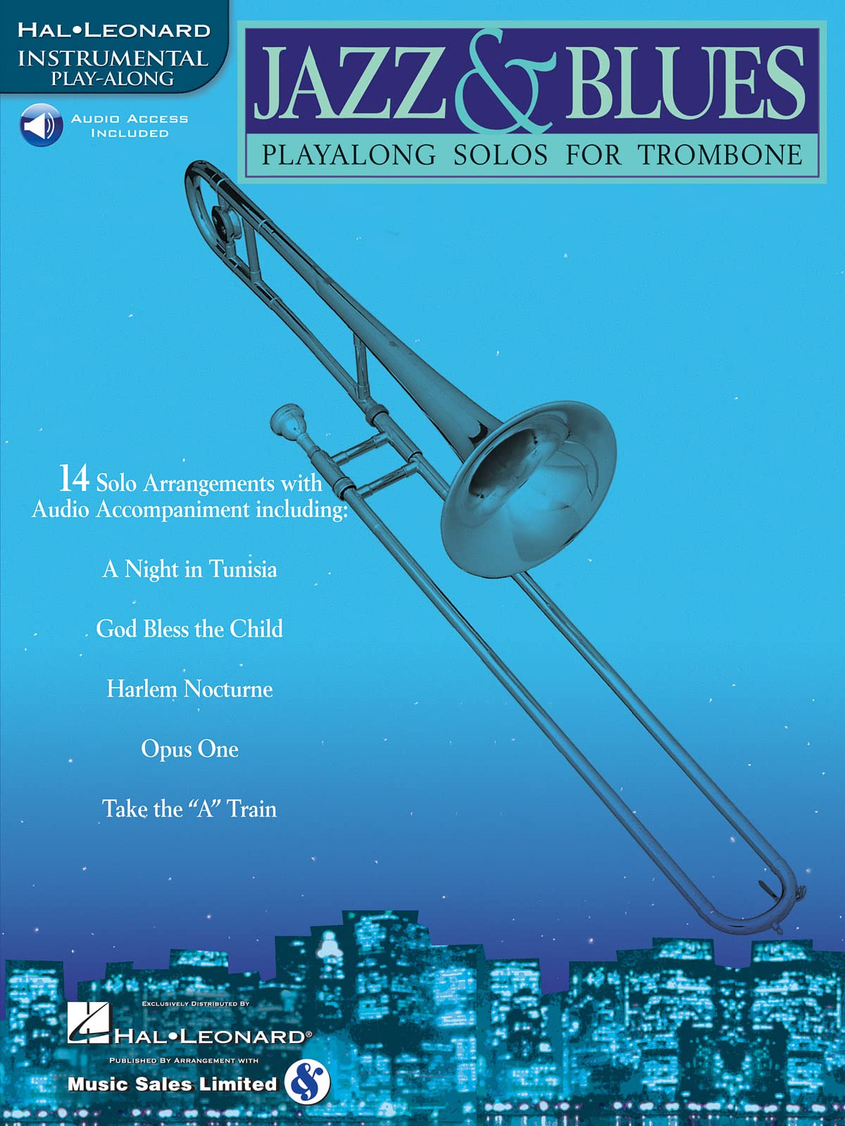 Jazz & Blues Playalong Solos for Trombone Book/Online Audio book
