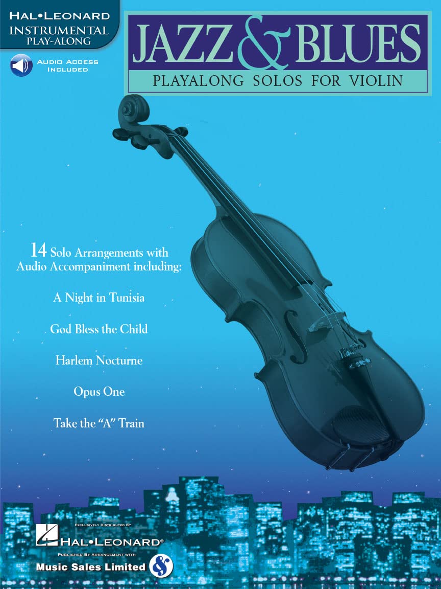 Jazz & Blues Play-along Solos for Violin: Play-Along Solos book