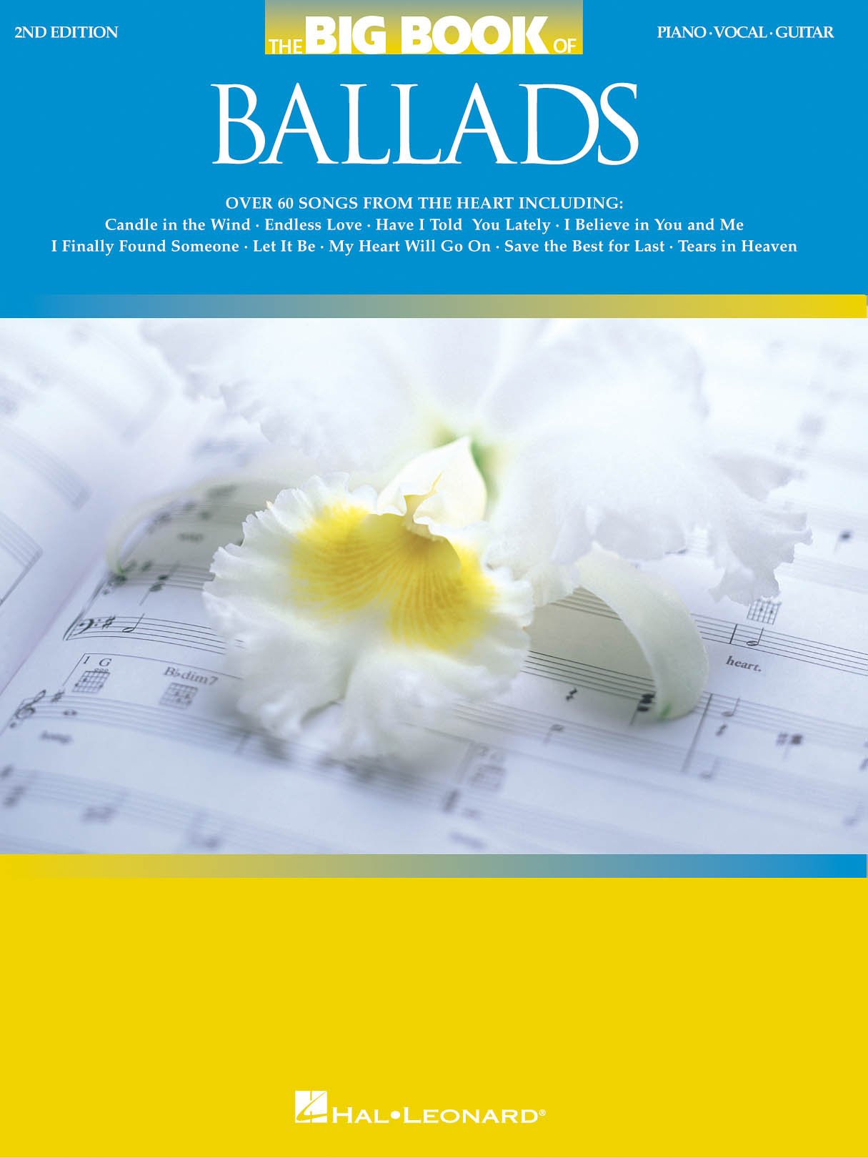 Big Book of Ballads - 2nd Edition: Songbook für Klavier, Gesang, Gitarre Sheet Music
