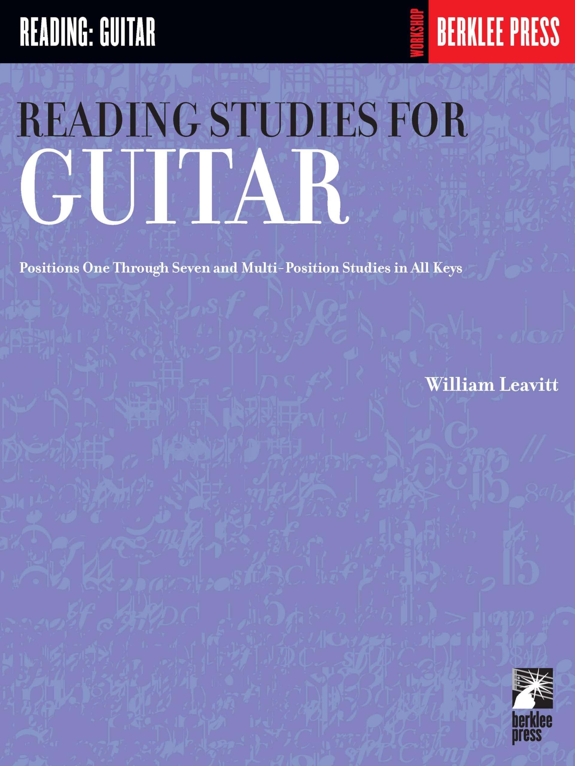 Reading Studies for Guitar Sheet Music