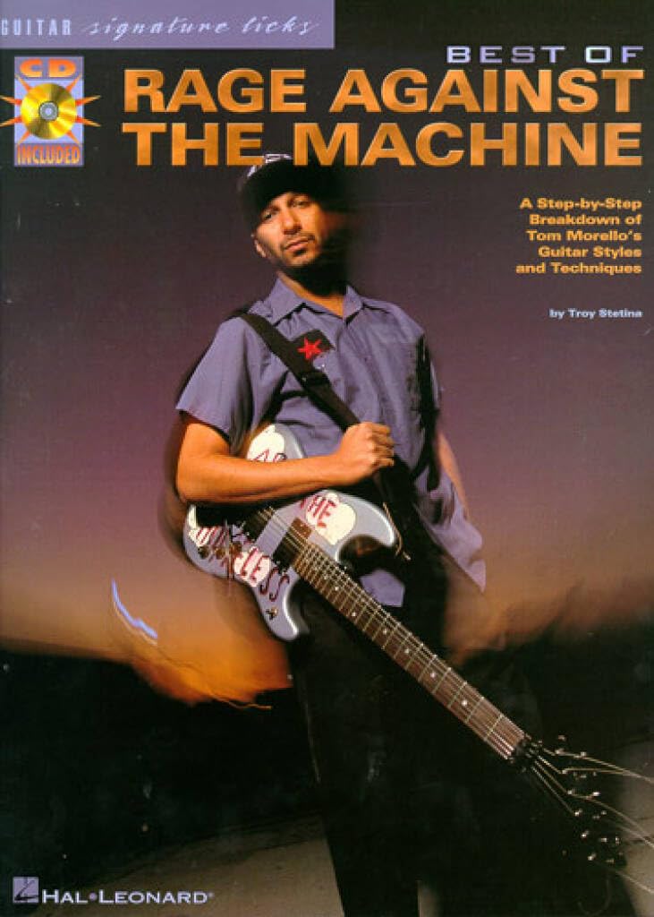 Best of Rage Against the Machine - Guitar Signature Licks Book with Online Audio Demos book