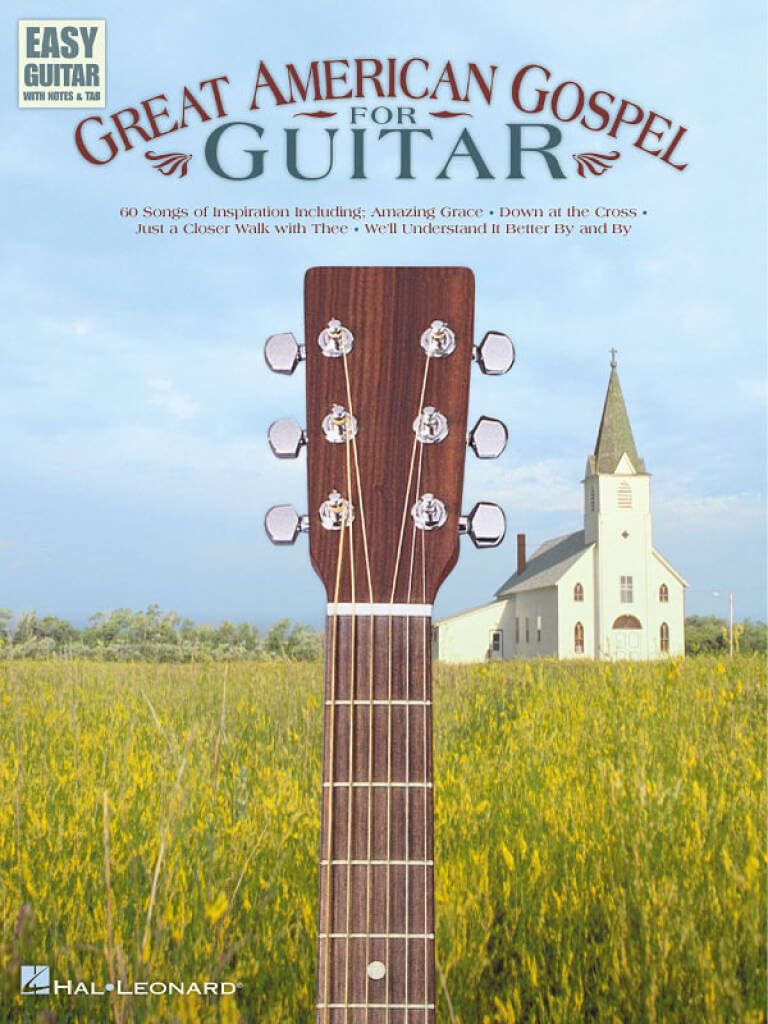 Great american gospel for guitar guitare book