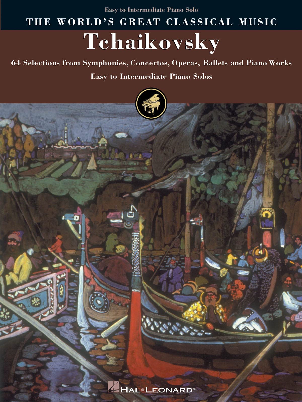 Tchaikovsky - simplified piano solos piano, voix, guitare book