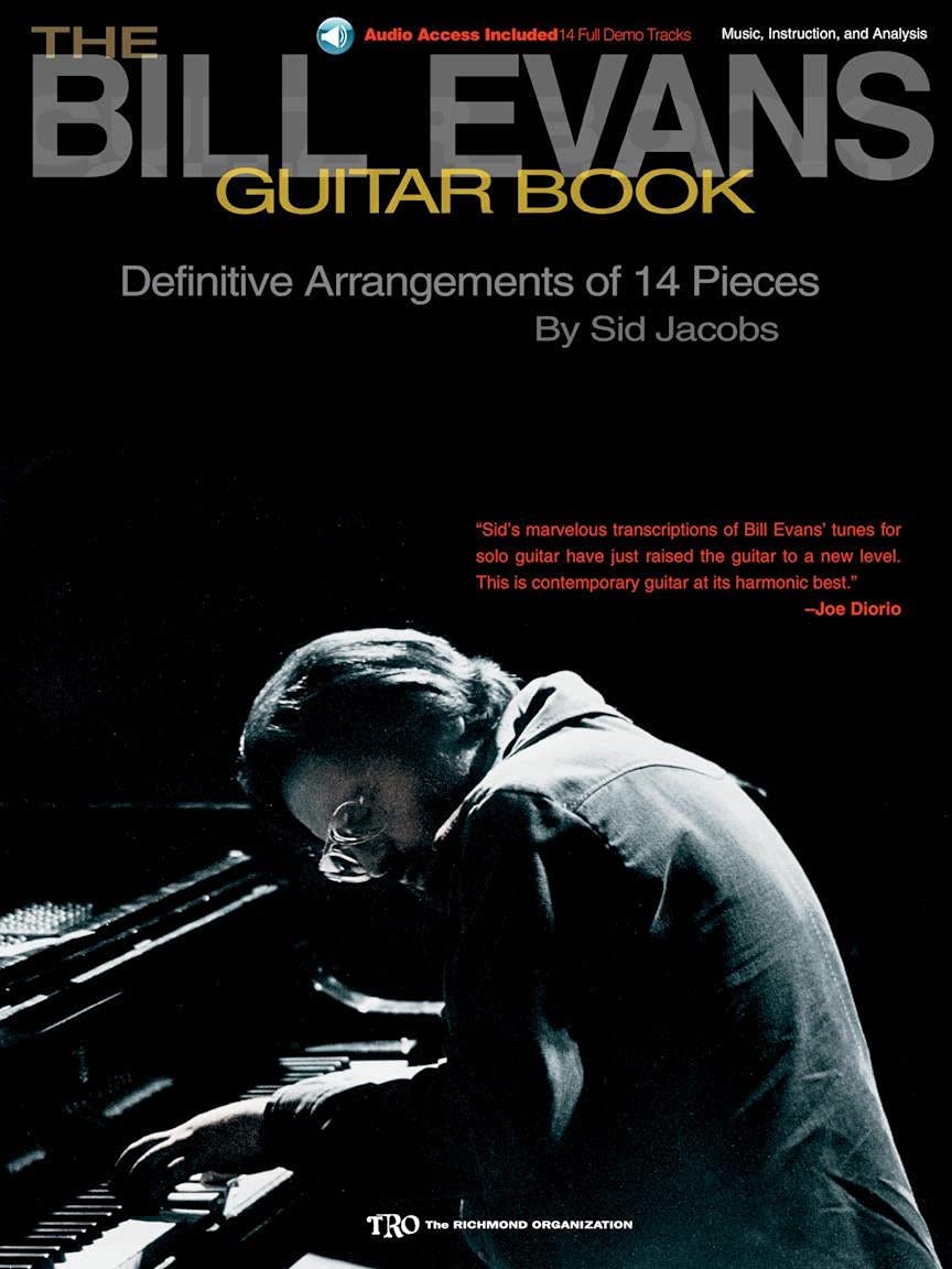 Bill Evans Guitar Book (Sid Jacobs) Bk/Cd: Noten, CD für Gitarre: Definitive Arrangements of 14 Pieces: Music, Instruction and Analysis Social Sciences