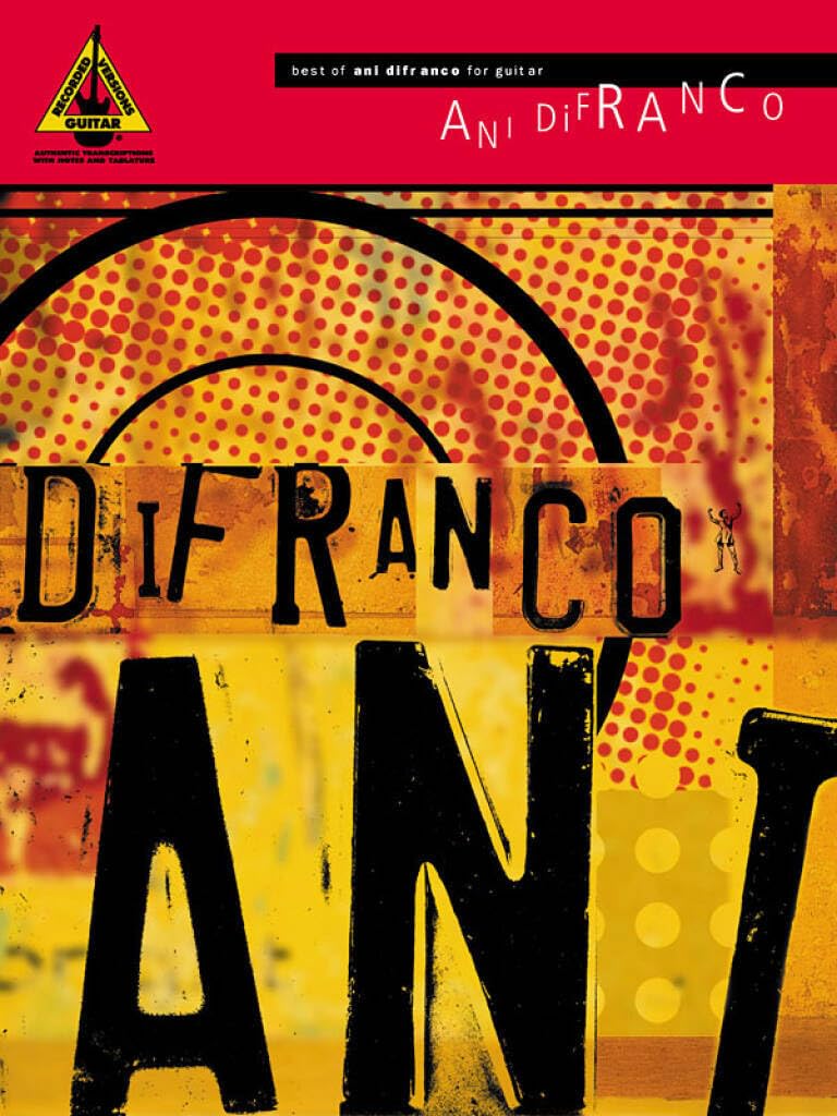 Best of Ani Difranco for Guitar book