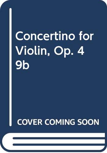 Concertino for Violin, Op. 49b: Full Score Social Sciences