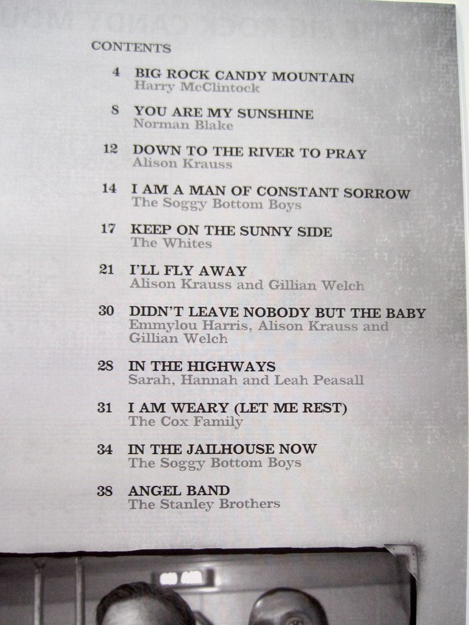 Selections From O Brother Where Art Thou Piano And Vocal Pvg Book book