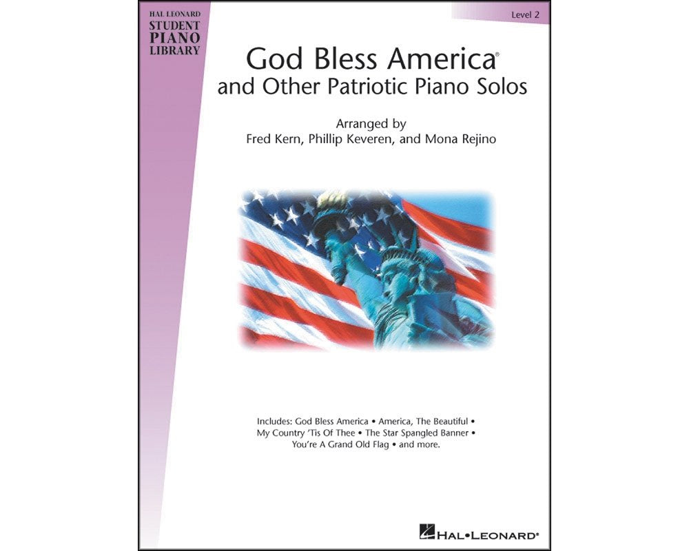 God Bless America and Other Patriotic Piano Solos - Level 2: Hal Leonard Student Piano Library National Federation of Music Clubs 2014-2016 Selection ... Federation of Music Clubs 2024-2028 Selection Social Sciences