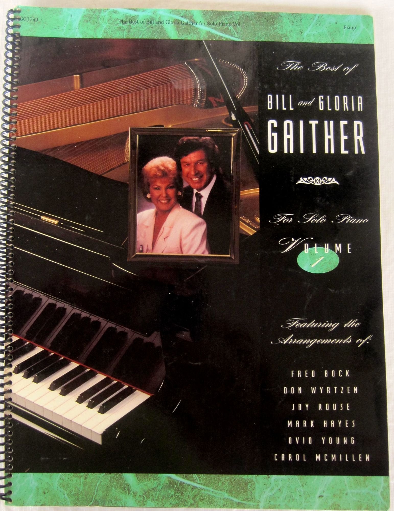 Best of Bill and Gloria Gaither for Solo Piano Sheet Music