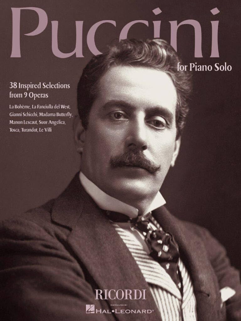 Puccini for Piano Solo: 38 Inspired Selections from 9 Operas Sheet Music